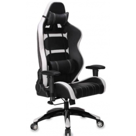 Кресло CH-772/Black+WH Кресло CH-772/Black+WH