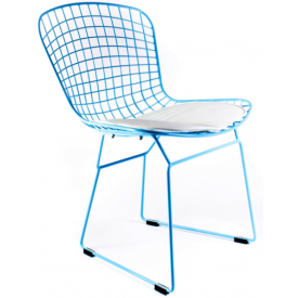 Стул Harry Bertoia Side Chair Blue