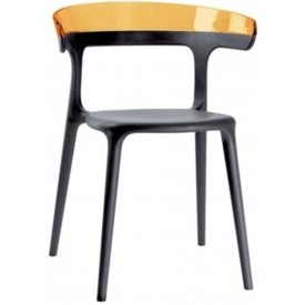 Стул Luna Black‑Orange Стул Luna Black‑Orange