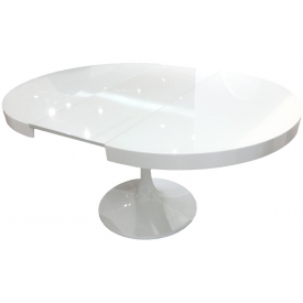 Стол Tulpan white (1000х1000+300х810) Стол Tulpan white (1000х1000+300х810)