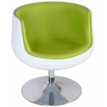 Кресло Mod-310 white-green