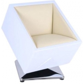 Кресло Mod-404 white-vanila Кресло Mod-404 white-vanila