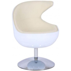 Кресло Mod-312 white-vanilla Кресло Mod-312 white-vanilla