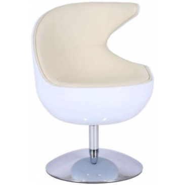 Кресло Mod-312 white-vanilla