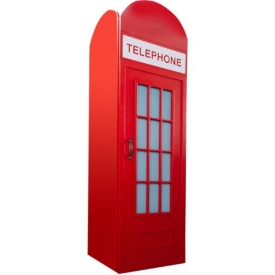 Шкаф телефонная будка Лондон (ВхШхГ)2052х600х522