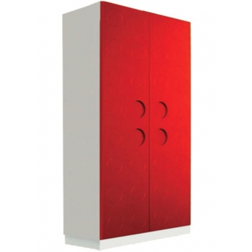 Шкаф Лего красный (ВхШхГ)1600х800х520