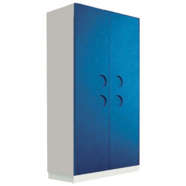 Шкаф Лего синий (ВхШхГ)1600х800х520