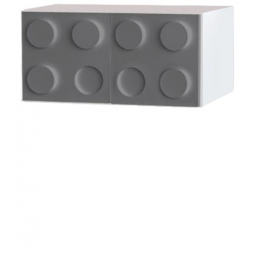Антресоль Лего серый (ВхШхГ)400х500х520