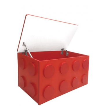 Ящик для игрушек Леголенд красный (ВхШхГ)435х830х465