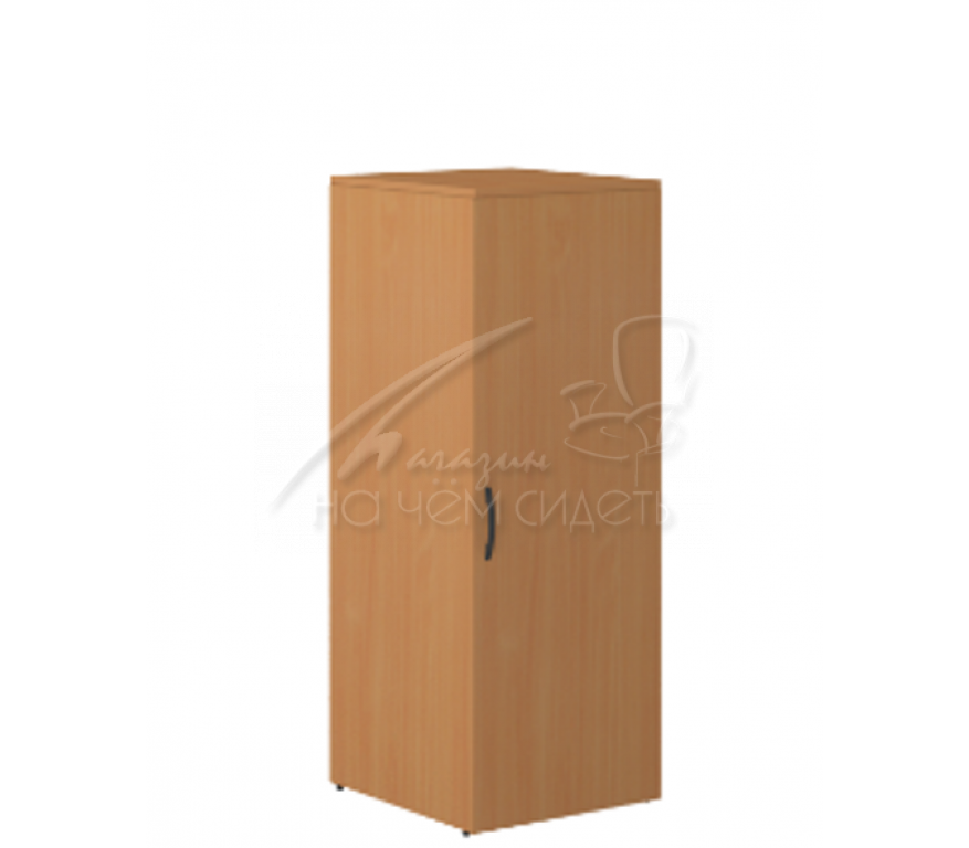 Стеллаж низкий закрытый, узкий (ВхШхГ)1130х430х450