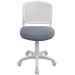 Кресло CH-W296NX белый/серый