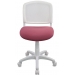 Кресло CH-W296NX белый/розовый  