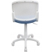 Кресло CH-W296NX белый/голубой