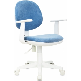 Кресло CH-W356AXSN голубой Velvet 86