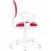 Кресло KD-3/WH/ARM розовый Sticks 