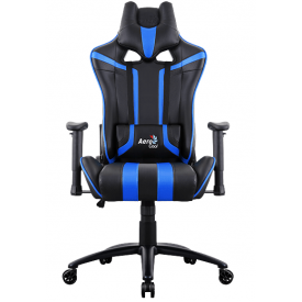 Кресло AEROCOOL AC120 AIR синий/черный