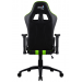 Кресло AEROCOOL AC120 AIR зеленый/черный
