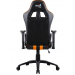 Кресло AEROCOOL AC120 AIR оранжевый/черный