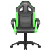 Кресло AEROCOOL AC60C AIR зеленый/черный