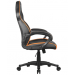 Кресло AEROCOOL AC60C AIR оранжевый/черный