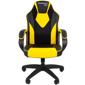 Кресло CHAIRMAN GAME-17 черный/желтый