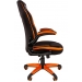 Кресло CHAIRMAN GAME-19 черный/оранжевый
