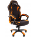 Кресло CHAIRMAN GAME-28 черный/оранжевый