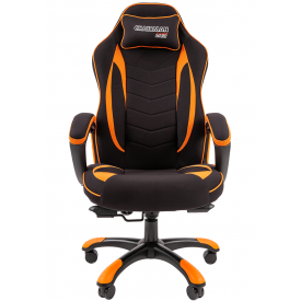 Кресло CHAIRMAN GAME-28 черный/оранжевый