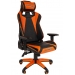 Кресло CHAIRMAN GAME-44 оранжевый/черный