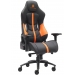 Кресло JAGUAR черный/оранжевый