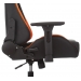 Кресло KNIGHT ARMOR черный/оранжевый  