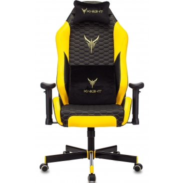Кресло KNIGHT NEON черный/желтый