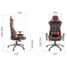 Кресло LOTUS-S10 черный/красный