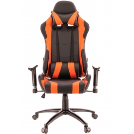 Кресло LOTUS-S2 черный/оранжевый