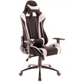 Кресло LOTUS-S4 черный/серый