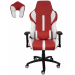 Кресло SPRINTER белый/красный