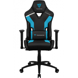 Кресло THUNDERX3 TC3 голубой/черный 