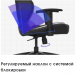 Кресло VERTAGEAR SL2000 синий/черный