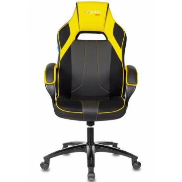 Кресло VIKING-2 AERO черный/желтый