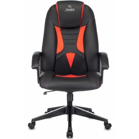 Кресло ZOMBIE-8 черный/красный