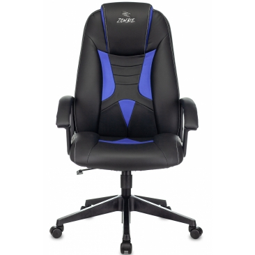 Кресло ZOMBIE-8 черный/синий 