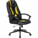 Кресло ZOMBIE-8 черный/желтый 