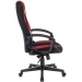 Кресло ZOMBIE-9 черный/красный 