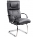 Кресло ОРХИДЕЯ КОНФЕРЕНЦ ХРОМ черный