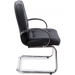 Кресло СЕНАТОР КОНФЕРЕНЦ ХРОМ-К черный