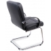 Кресло СЕНАТОР КОНФЕРЕНЦ ХРОМ-К черный