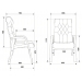Кресло T-9928WALNUT-CF черный Кресло T-9928WALNUT-CF черный