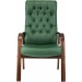 Кресло T-9928WALNUT-CF зеленый Кресло T-9928WALNUT-CF зеленый