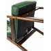 Кресло T-9928WALNUT-CF зеленый Кресло T-9928WALNUT-CF зеленый