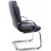 Кресло ТАНГО КОНФЕРЕНЦ ХРОМ черный